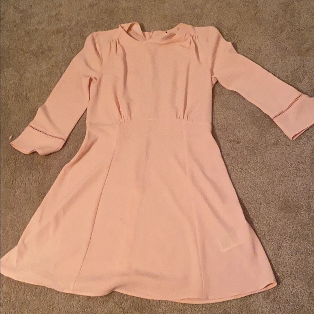 Light pink dress size 8